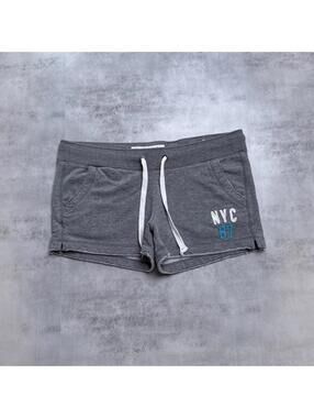 Y2K Aeropostale grey mini sweat shorts
